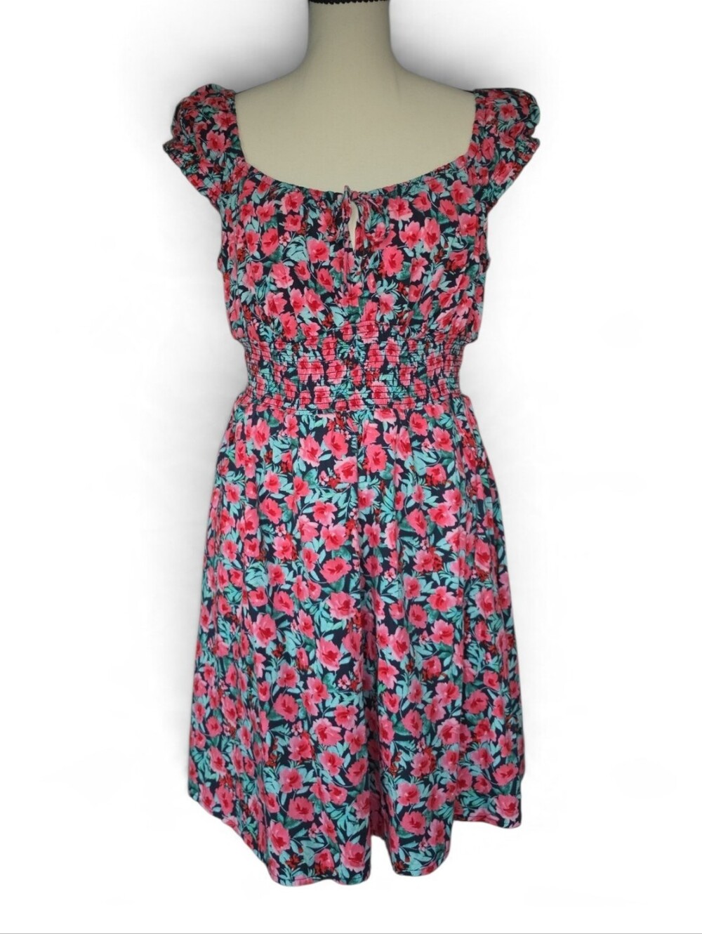 Old Navy Floral Mini Dress-Size Medium